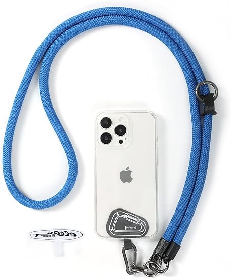 project-cb Cell Phone Lanyard 1,Crossbody Phone Strap 2,Universal Neck Lanyard Color: Blue