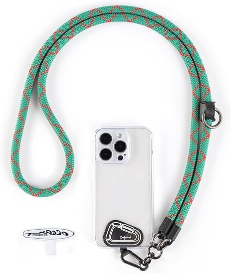 project-cb Cell Phone Lanyard 1,Crossbody Phone Strap 2,Universal Neck Lanyard Color: Holiday Green