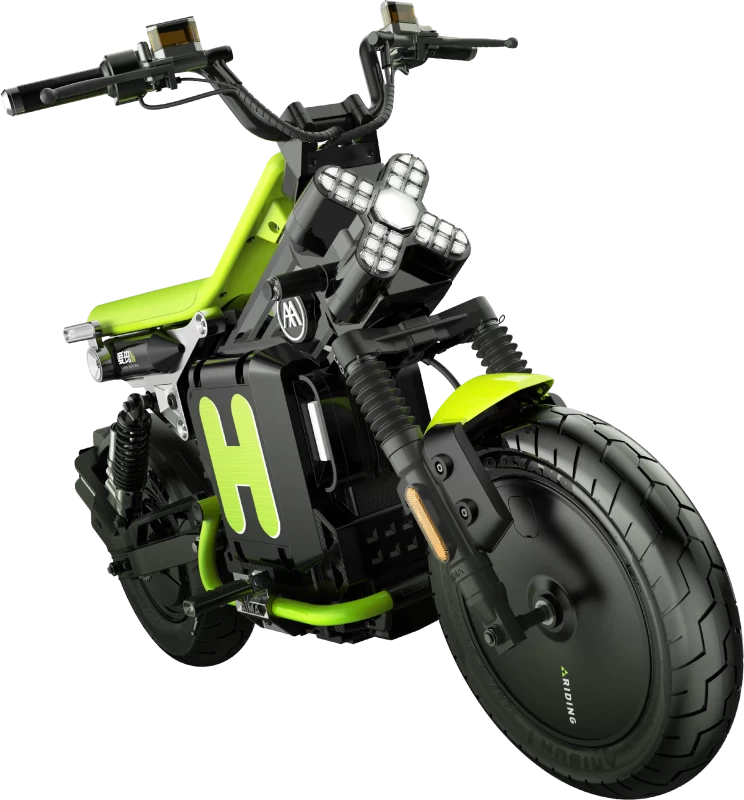 AIMA HyHawk electric motorcycles