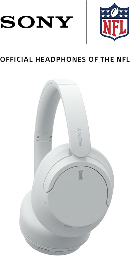 Sony WH-CH720N Noise Cancelling Wireless Bluetooth Headphones - Up to 35 hours battery life and Quick Charge - White
