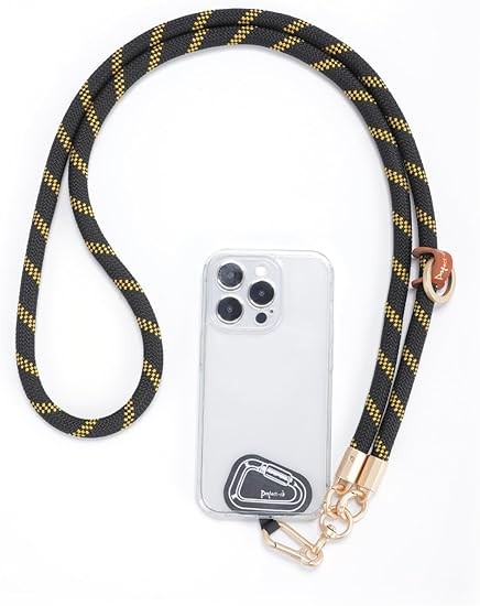 project-cb Cell Phone Lanyard 1,Crossbody Phone Strap 2,Universal Neck Lanyard Color: Black-g