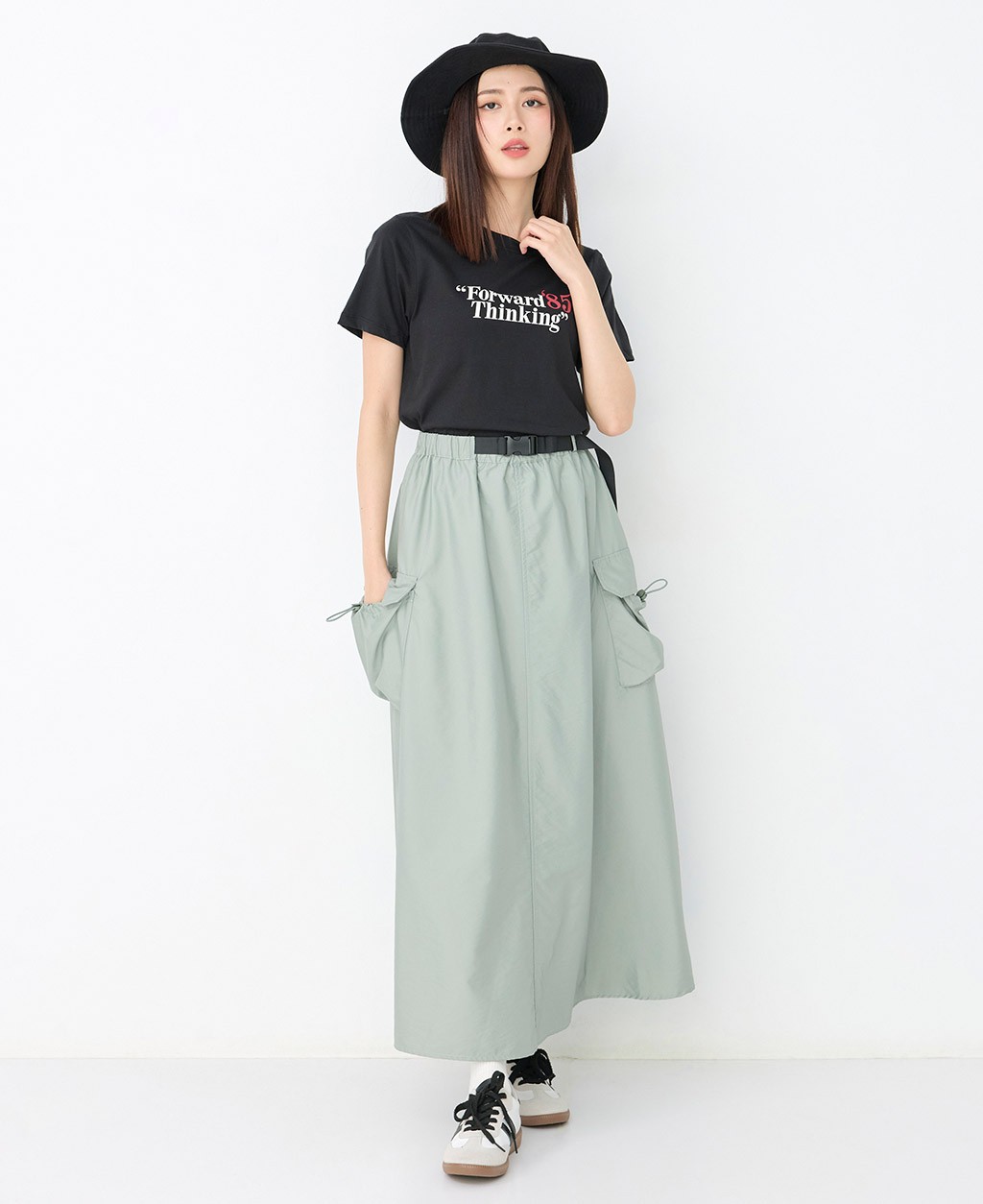 Women's Color Block Print T-Shirt